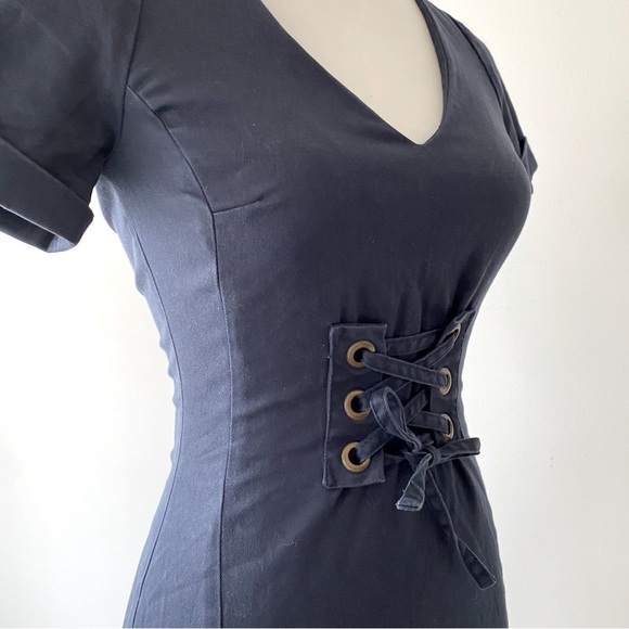 VINTAGE | Cotton Mini Dress - Picture 4 of 12